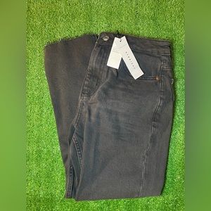 High Waisted Straight Leg Topshop Jeans